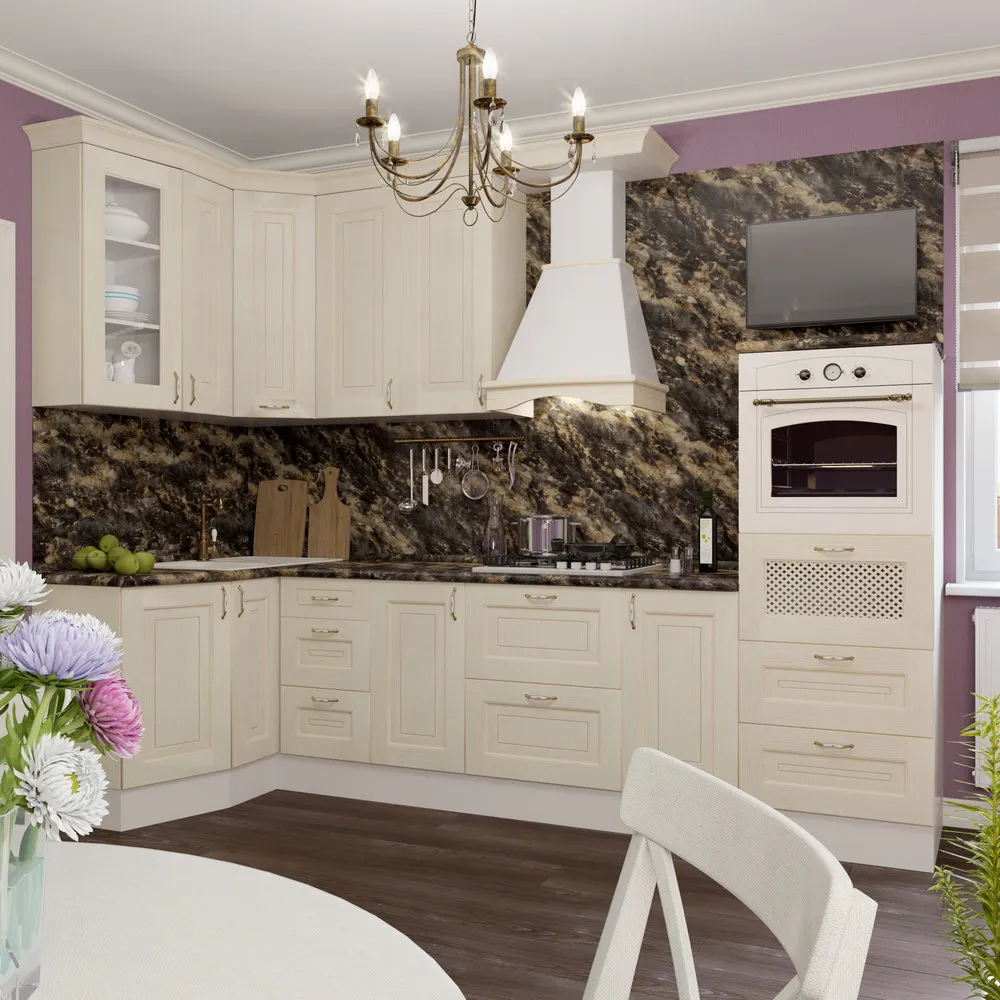 U-shaped kitchen "Nancy", Leroy Merlin