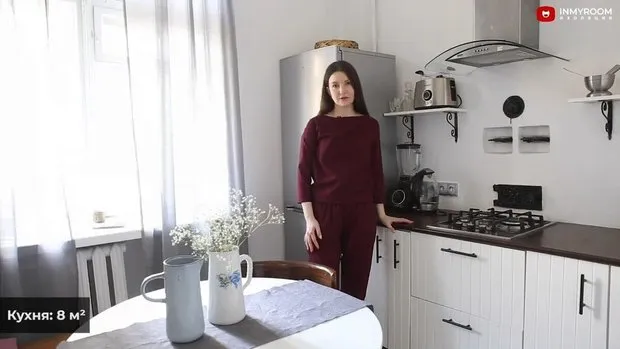 Foto: im Stil , Küche und Esszimmer, Renovierung in der Praxis, Küche in Stalin-Appartement, Retro-Küche – Fotos auf unserer Website