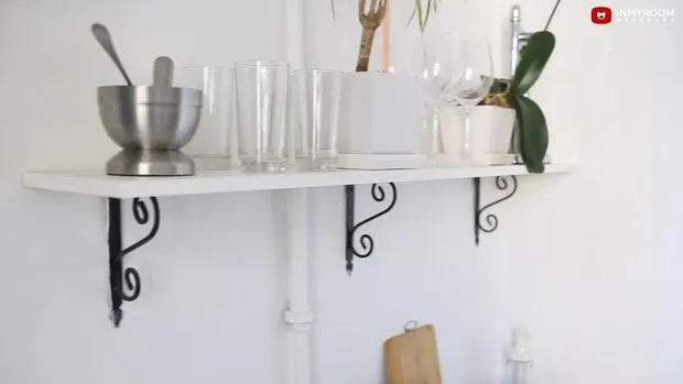 Foto: im Stil , Küche und Esszimmer, Renovierung in der Praxis, Küche in Stalin-Appartement, Retro-Küche – Fotos auf unserer Website