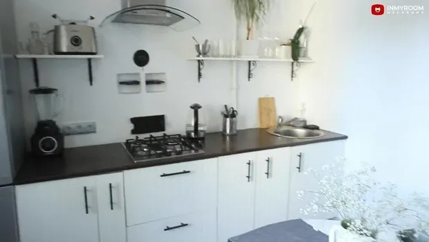 Foto: im Stil , Küche und Esszimmer, Renovierung in der Praxis, Küche in Stalin-Appartement, Retro-Küche – Fotos auf unserer Website