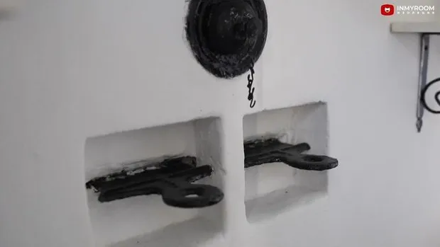 Foto: im Stil , Küche und Esszimmer, Renovierung in der Praxis, Küche in Stalin-Appartement, Retro-Küche – Fotos auf unserer Website