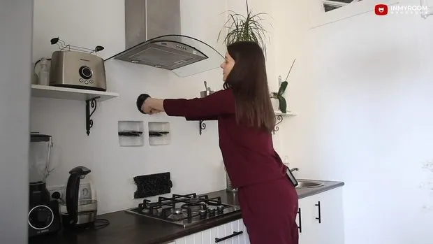 Foto: im Stil , Küche und Esszimmer, Renovierung in der Praxis, Küche in Stalin-Appartement, Retro-Küche – Fotos auf unserer Website