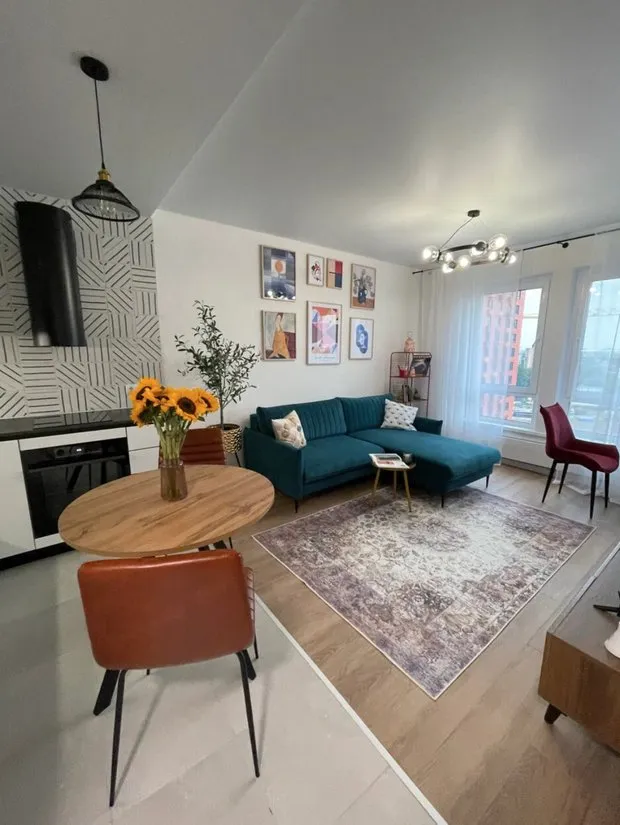 Foto: Sala de estar en estilo Escandinavo, Moderno, Minimalismo, Reforma en la práctica – fotos en nuestro sitio web