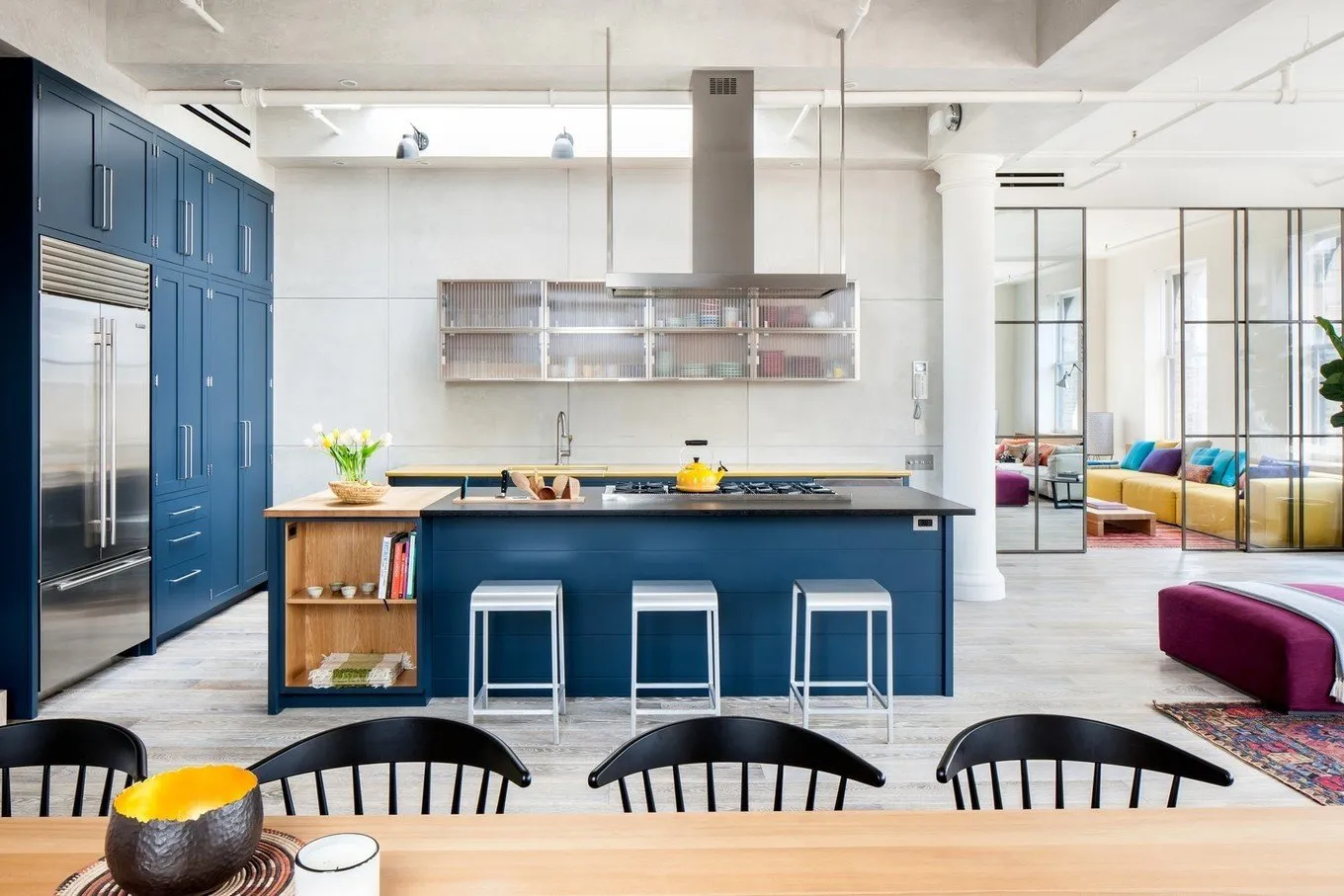 Foto del portafolio: Loft colorido en Manhattan – fotografías de diseño de interiores en nuestro sitio web