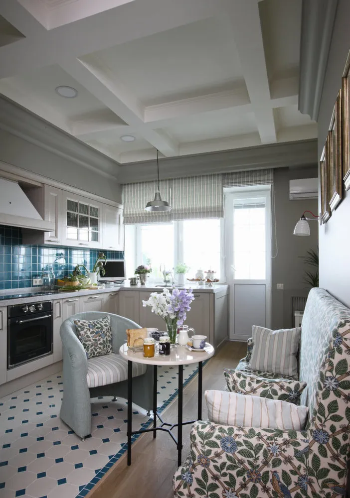 Foto: Cocina y comedor en estilo moderno, sala de estar, consejos, guía – fotos en nuestro sitio web