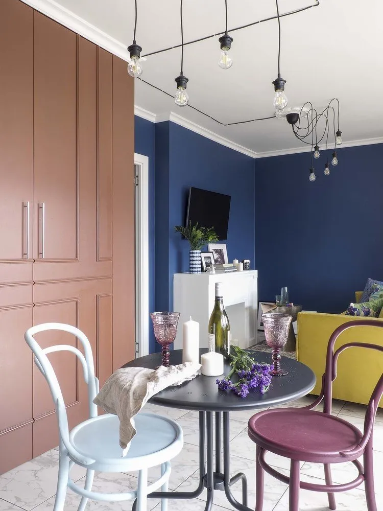 Фотография: Кухня и столовая в стиле Эклектика, Квартира, Студия, Проект недели, Нижний Новгород, Светлана Светлицкая – фото на нашем сайте