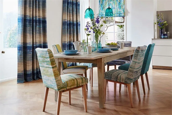 Fotografía: Cocina y comedor de estilo escandinavo, decoración, consejos, textiles en el interior, Ludmila Kirillova – foto en nuestro sitio web