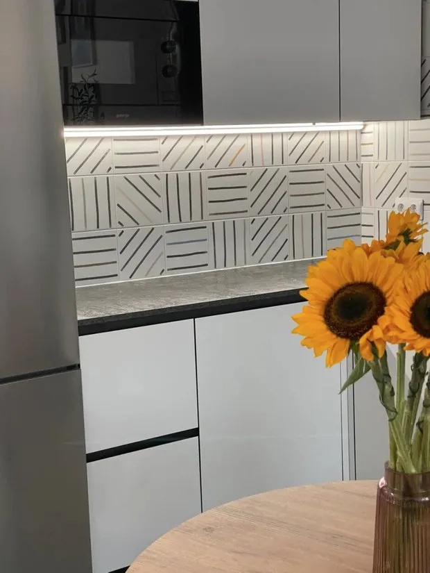 Foto: Cocina y comedor en estilo Escandinavo, Moderno, Minimalismo, Reforma en la práctica – fotos en nuestro sitio web