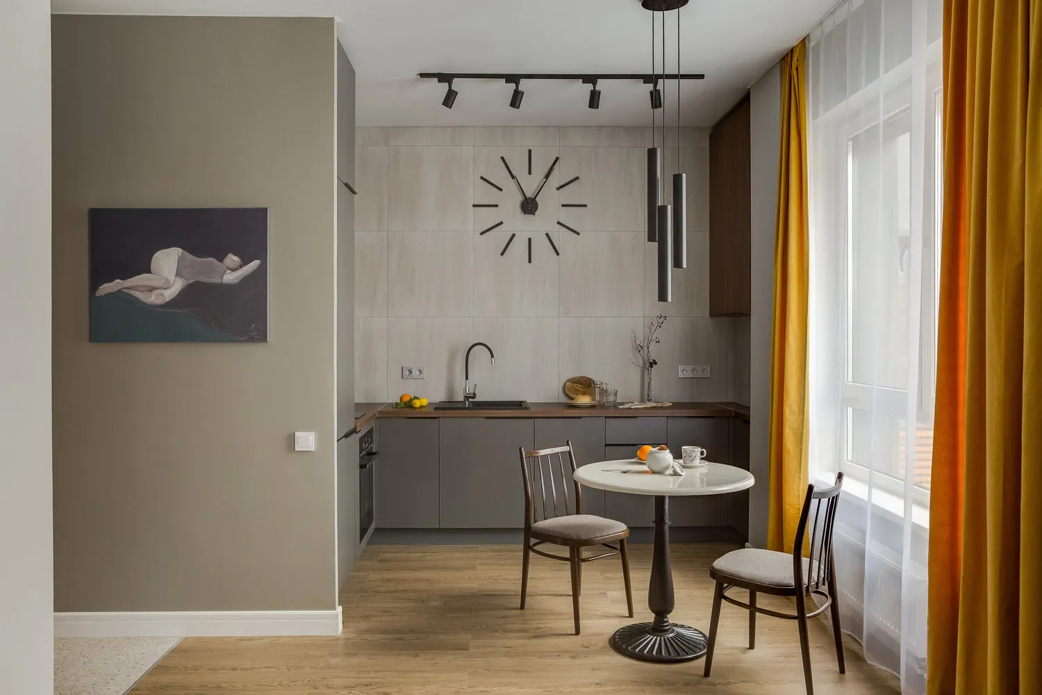 Фото из портфолио Стильная квартира для сдачи в аренду в Москве – фотографии дизайна интерьеров на нашем сайте