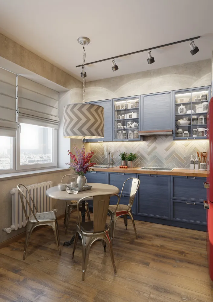 Foto: Cocina y comedor en estilo moderno, consejos – fotos en nuestro sitio web