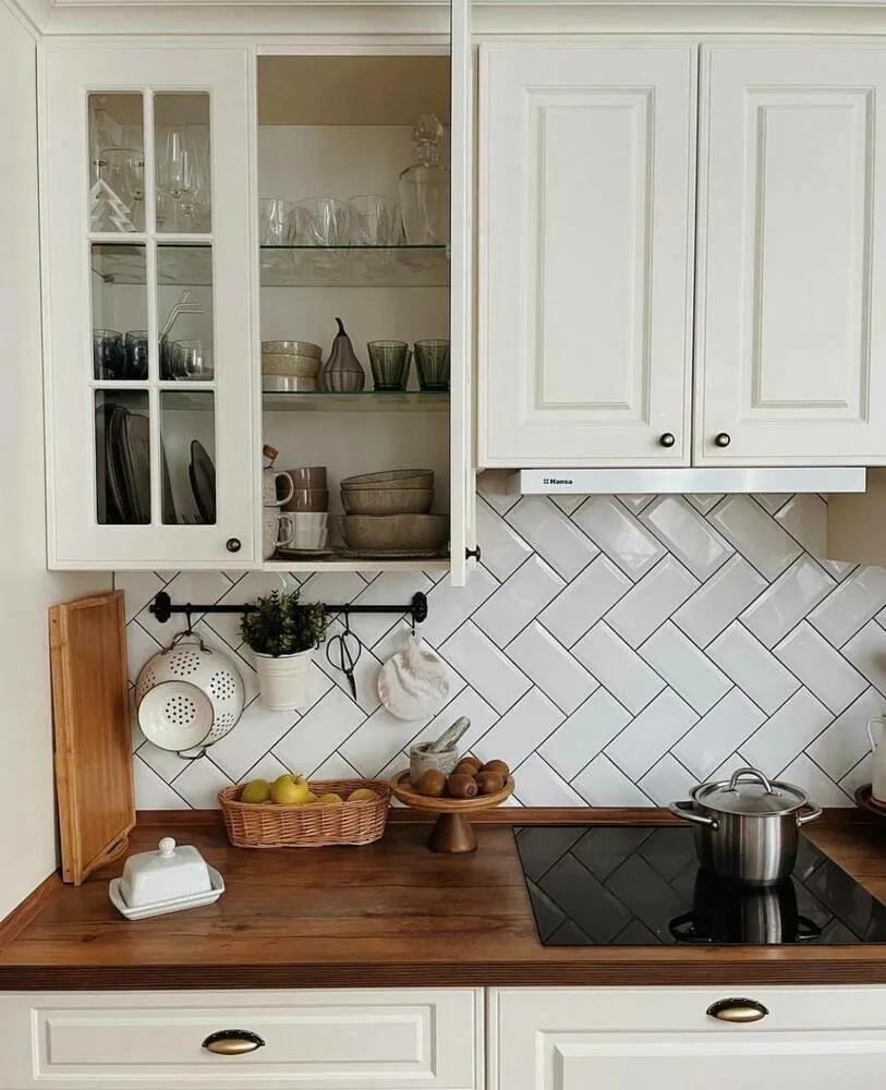 Foto: en estilo , Cocina y comedor, Reforma en la práctica, diseño de cocina, cómo decorar una cocina-comedor, almacenamiento en la cocina – fotos en nuestro sitio web