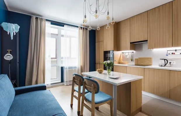 Фотография: Кухня и столовая в стиле Скандинавский, Ремонт на практике, энциклопедия_смета, энциклопедия_черновой_ремонт, энциклопедия_перепланировка, энциклопедия_отделка, энциклопедия_сантехника, энциклопедия_интерьер, ошибки в ремонте – фото на нашем сайте