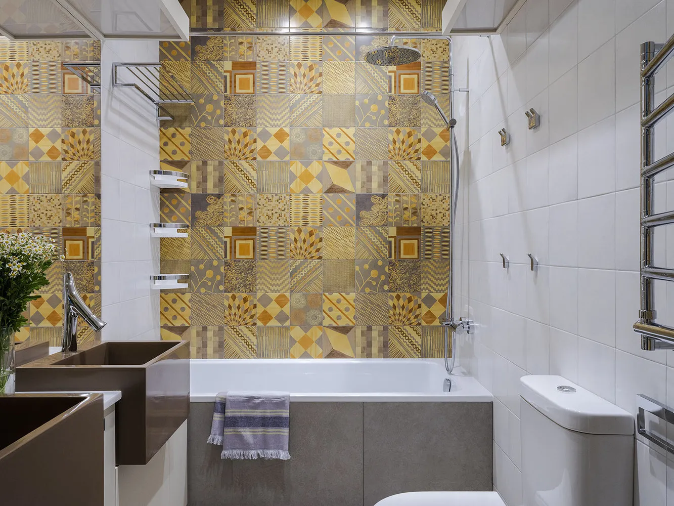 照片：现代浴室风格，技巧，实践维修，AMPM – 我们网站上的照片