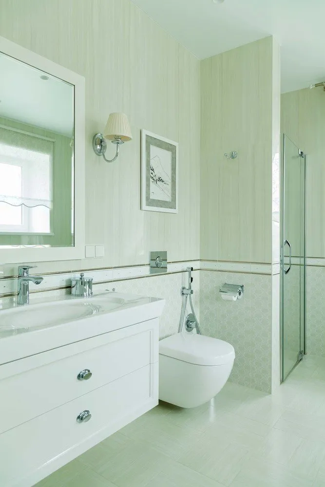 照片:古典、现代、折衷主义浴室风格,每周项目,莫斯科,房屋和小屋,联排别墅,娜塔莉亚·塔尔汉诺娃 – 网站上的照片