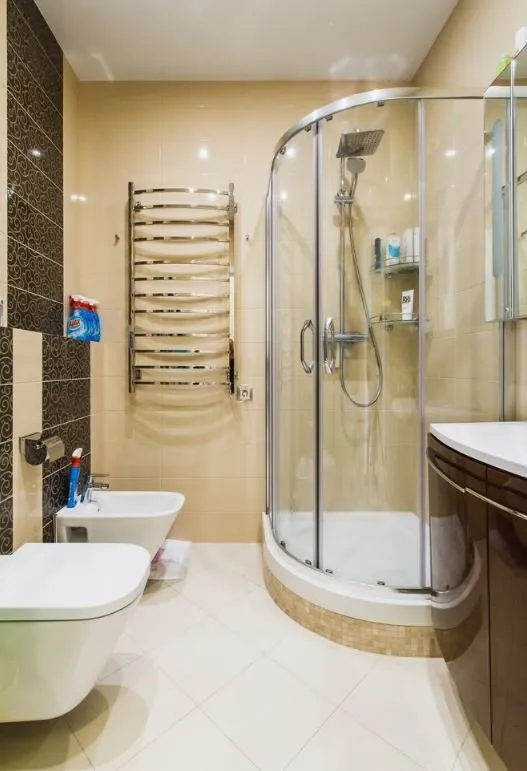 照片:现代浴室风格,提示,娜塔莉亚·普列奥布拉任斯卡娅,室内设计工作室 "Cozy Apartment" – 网站上的照片