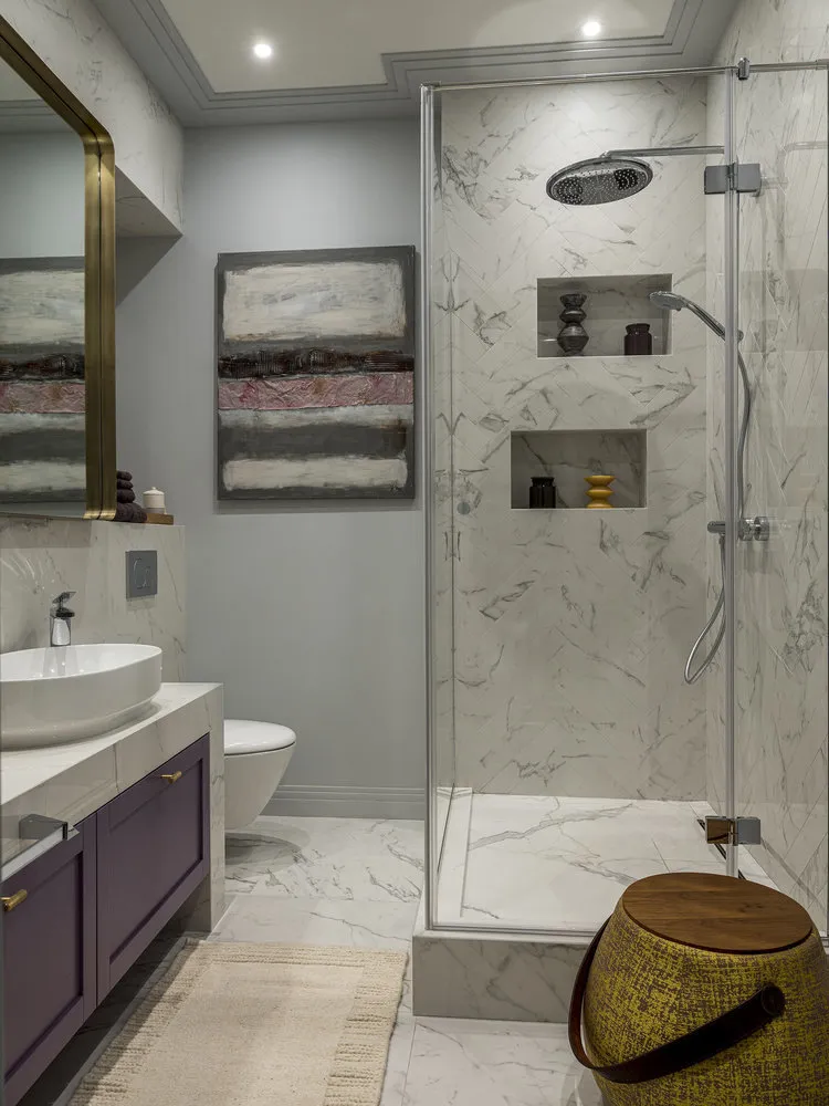 照片：现代浴室风格，技巧，实践维修，AMPM – 我们网站上的照片