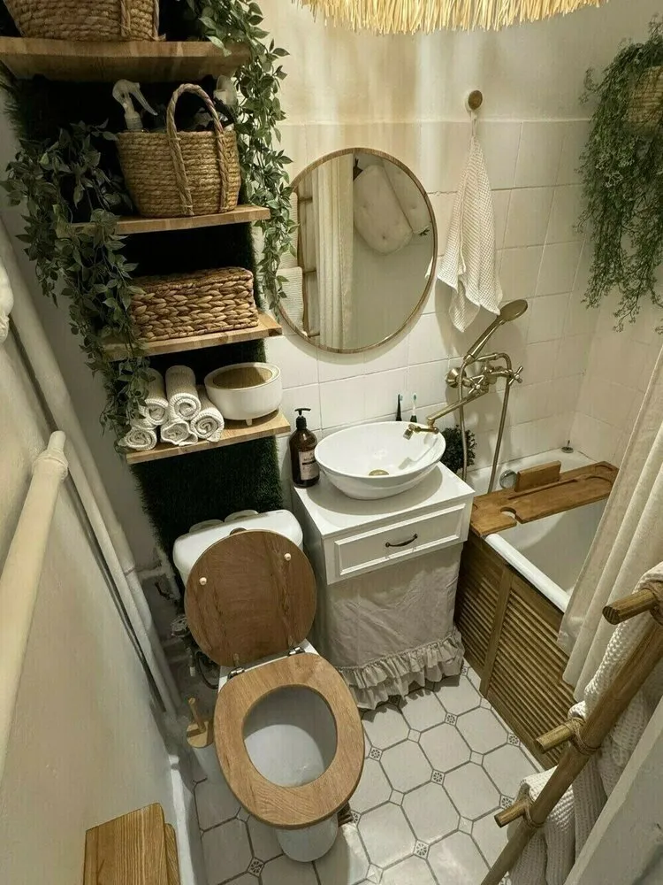 Foto: estilo moderno, Baño, Diseño de habitación, Estilo interno, Diseño de interiores, Consejos, cómo combinar baño y inodoro, diseño soviético, vivienda de la URSS, vivienda soviética, cómo vivían en la URSS, ¿por qué en la URSS combinaban baño y inodoro? - foto en nuestro sitio web