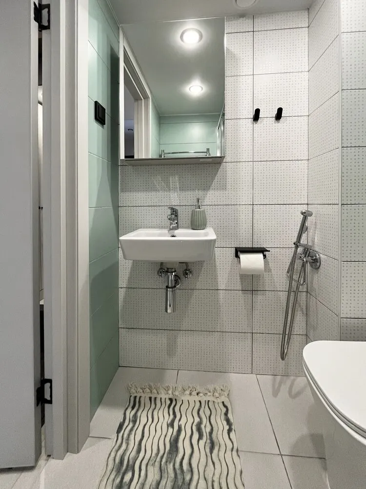 Foto: estilo, Baño, Consejos, hasta 40 metros cuadrados – fotos en nuestro sitio web