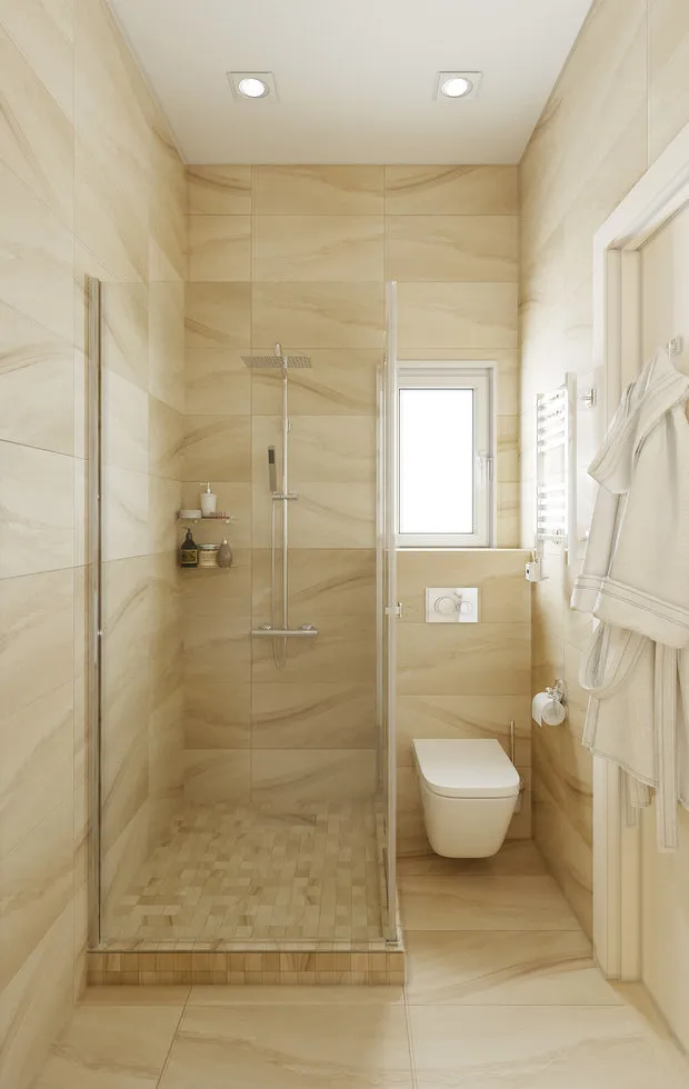 照片:极简风格浴室,技巧,实践翻新,雅各布·德拉方,伊娜莎·特拉诺娃 – 我们网站上的照片