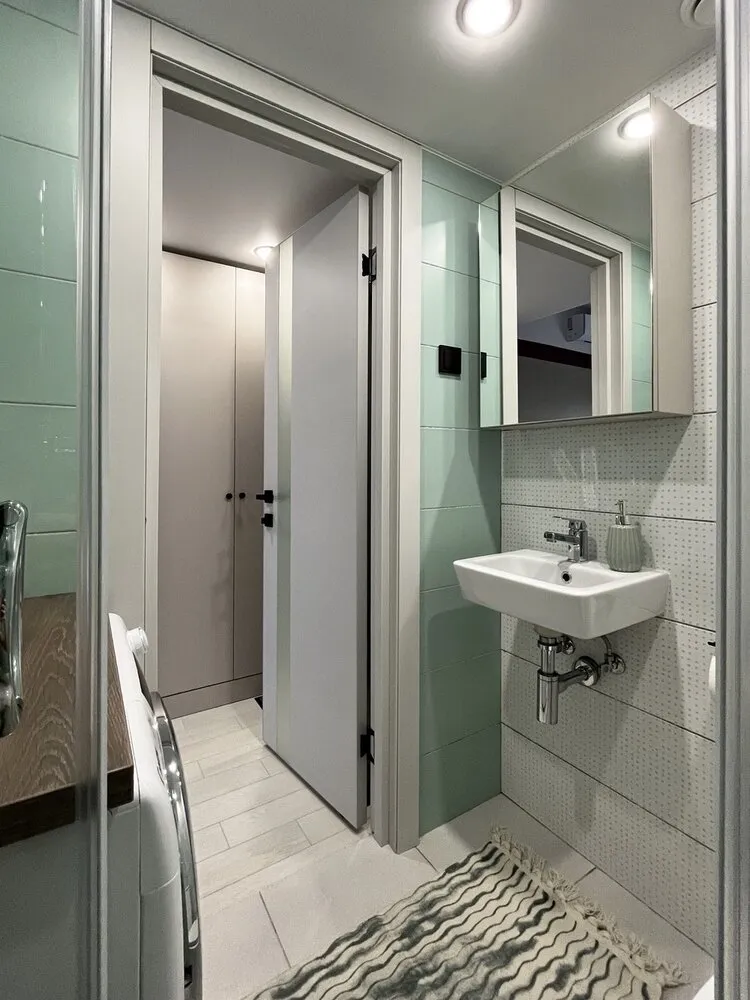 Foto: estilo, Baño, Consejos, hasta 40 metros cuadrados – fotos en nuestro sitio web