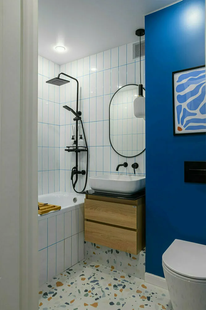 Photo: style , Bathroom, Apartment, Tips, Khrushchyovka, Bathroom Interior, Small Bathroom, Khrushchyovka Bathroom – photos on our site