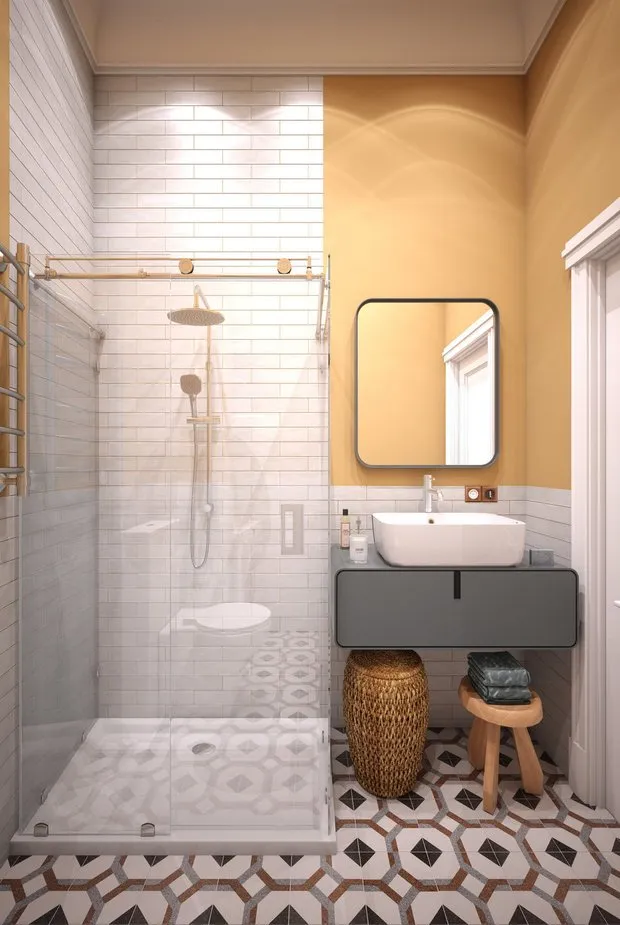 Foto: estilo, Baño, Apartamento, Consejos – fotos en nuestro sitio web