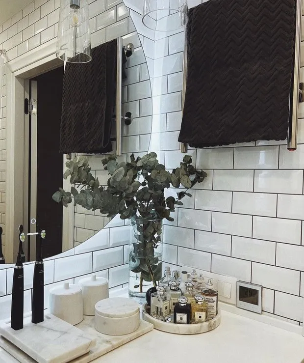 Foto: Baño en estilo Escandinavo, Reparación práctica – fotos en nuestro sitio web