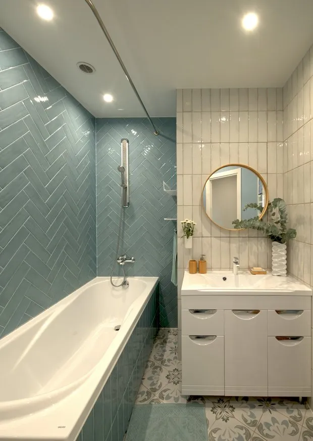 Foto: im Stil von, Badezimmer, Tipps, Renovierung in der Praxis, Eigenbau, 40-60 m², Eigenreparaturen – Fotos auf unserer Website