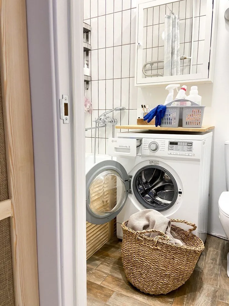 Foto: en estilo ecológico, Reparación práctica, Khrushchev, 40-60 metros - fotos en nuestro sitio web