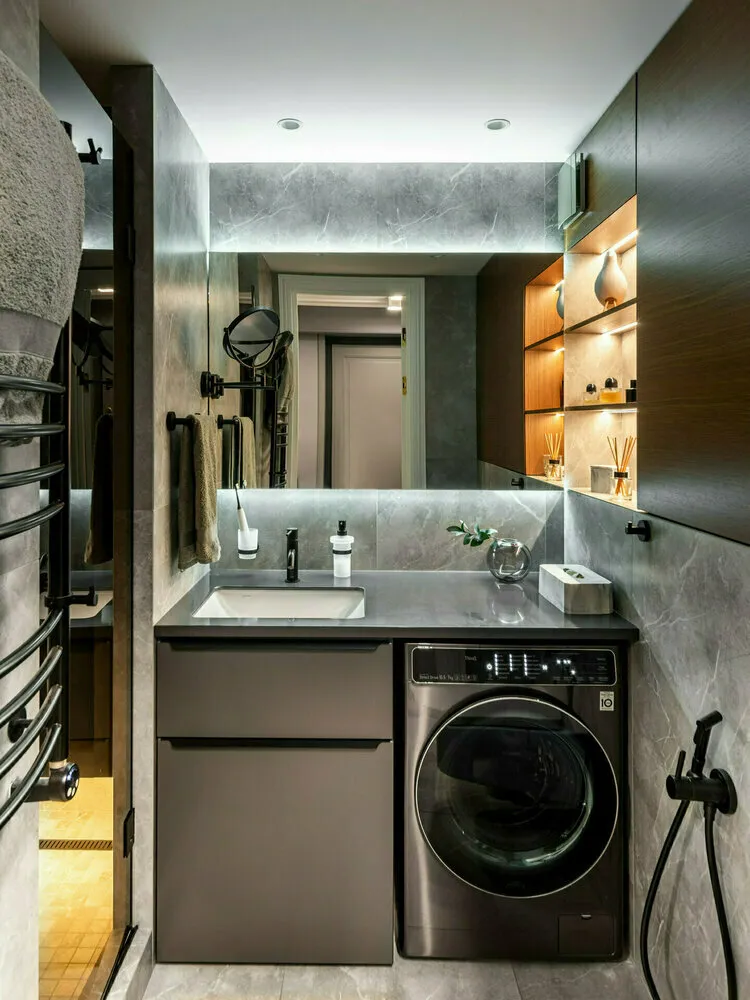 Photo: in style, Bathroom, Interior Design, Tips, Small Bathroom, Bathroom Interior, Bathroom Design, Small Bathroom, Small Bathroom Design, Small Bathroom Interior, How to Decorate a Small Bathroom, Small Bathroom Interior – photo on our site