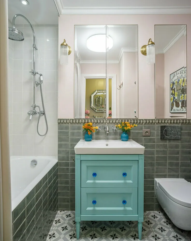 Photo: in style, Bathroom, Interior Design, Tips, Small Bathroom, Bathroom Interior, Bathroom Design, Small Bathroom, Small Bathroom Design, Small Bathroom Interior, How to Decorate a Small Bathroom, Small Bathroom Interior – photo on our site