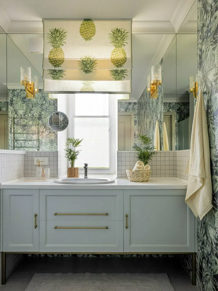 Фото: в стилі, Ванна, Інтер'єр кімнати, Дизайн інтер'єру, Поради, як обустати санвузол, інтер'єр ванної, ванна кімната, дизайн маленької ванни, як оформити маленьку ванну, як зробити ванну комфортною, зручна ванна, ремонт санвузла, ванна кімната в скандинавському стилі, суміщений санвузол, ванна в 2025, санвузол в 2025 – фото на нашому сайті