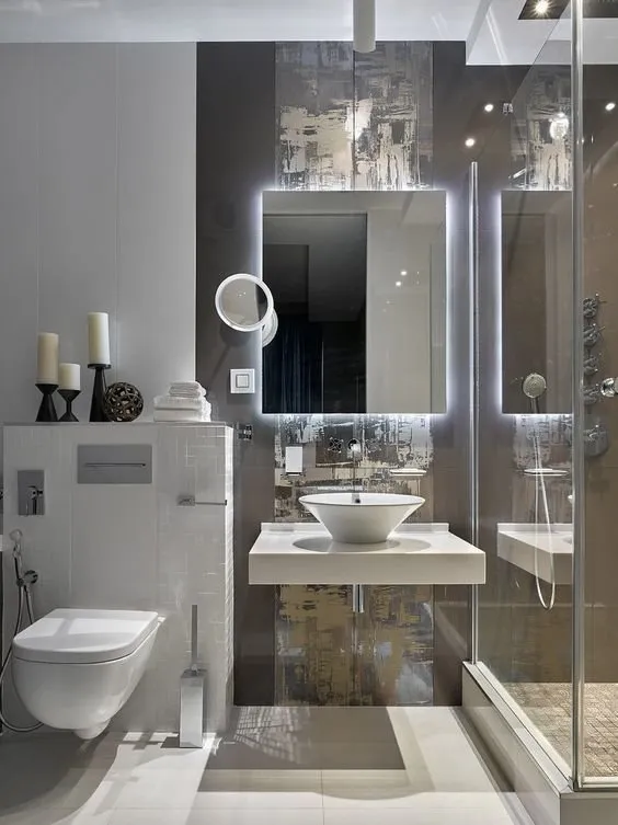 照片：现代浴室风格，技巧 – 我们网站上的照片