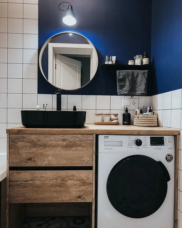 Photo : Style moderne, Réalisation de rénovation, Design d'intérieur dans une staline, Staline, Rénovation de staline, Cuisine dans une staline – Photos sur notre site