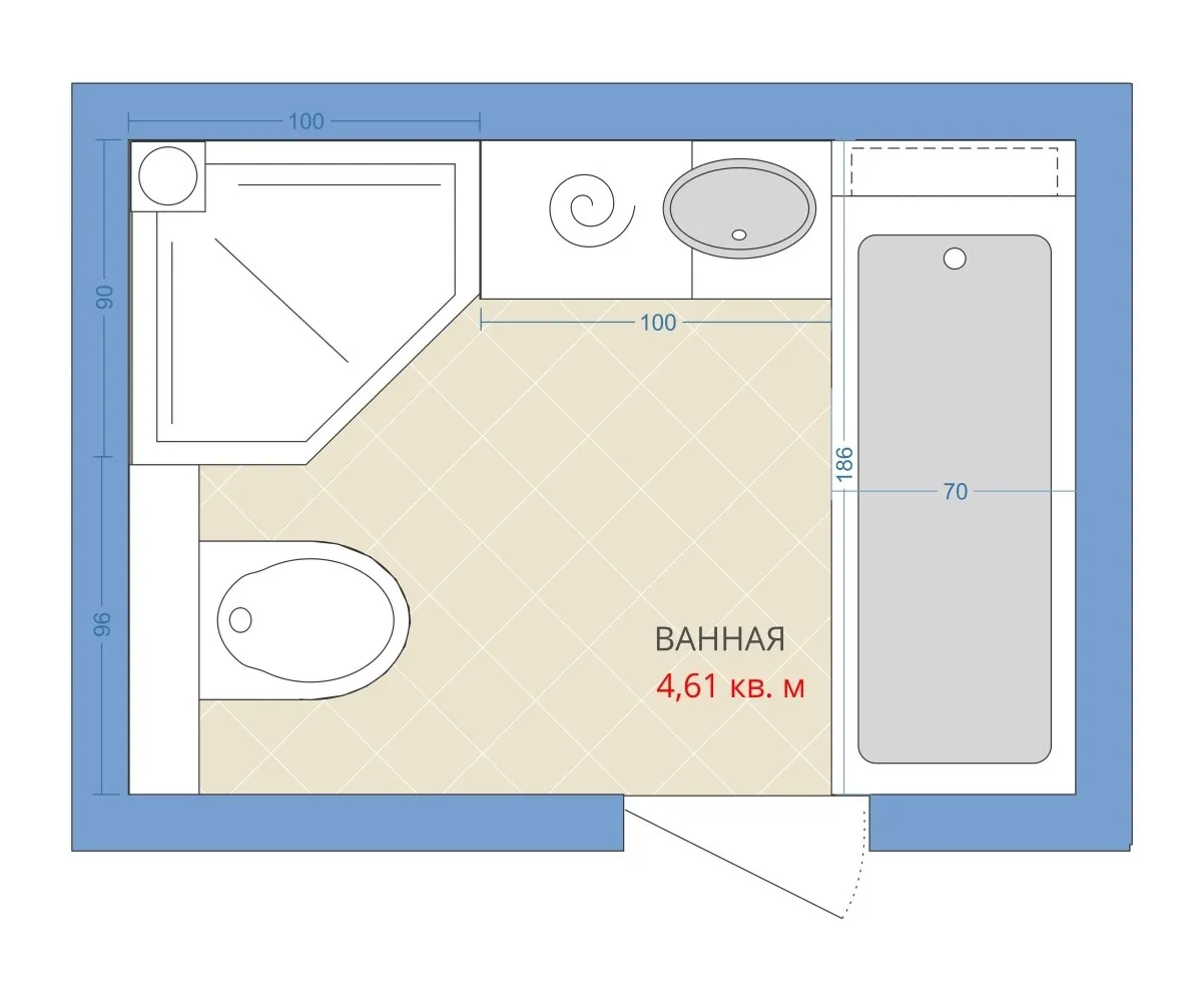 照片:风格布局,浴室,装修,阿纳斯塔西娅·基谢列娃,马克西姆·朱拉耶夫,PD-4,板楼,装修百科全书 – 网站上的照片