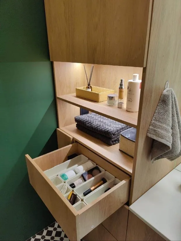 Foto: Sala de entrada moderna, minimalismo, baño, consejos, organización del espacio en el baño, organización del espacio – fotos en nuestro sitio web