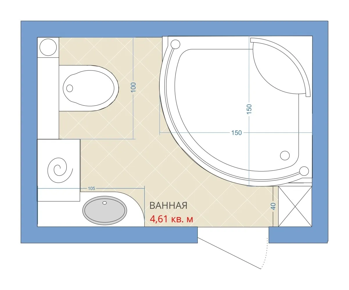照片:风格布局,浴室,装修,阿纳斯塔西娅·基谢列娃,马克西姆·朱拉耶夫,PD-4,板楼,装修百科全书 – 网站上的照片