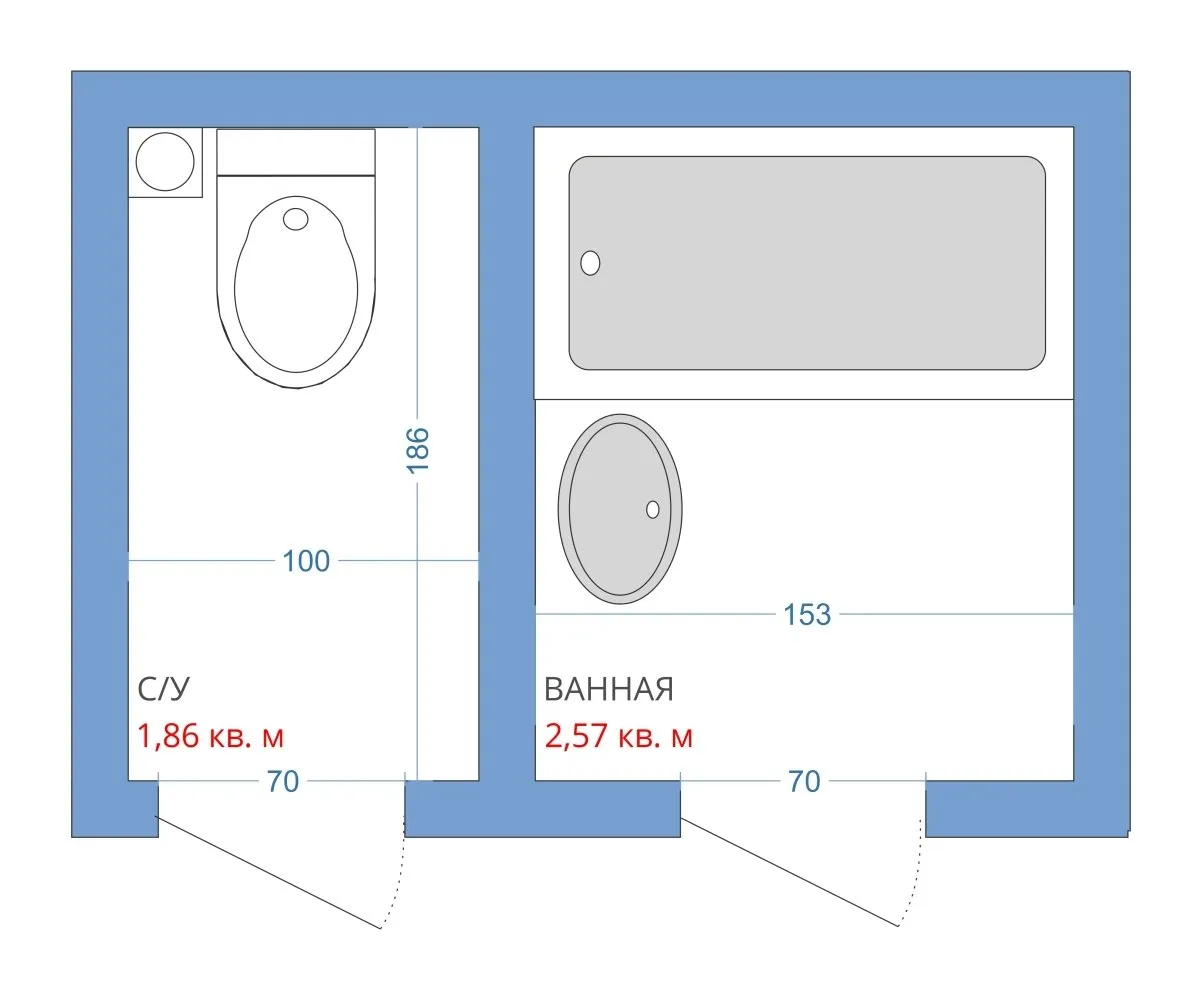 照片:风格布局,浴室,装修,阿纳斯塔西娅·基谢列娃,马克西姆·朱拉耶夫,PD-4,板楼,装修百科全书 – 网站上的照片