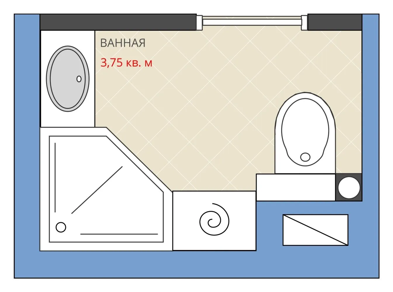 照片：折中风格卫生间、装修、阿纳斯塔西娅·基谢廖娃、马克西姆·朱拉耶夫、GMS-1、encyclopedia_sanitaria – 我们网站上的照片