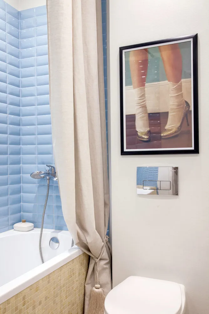 照片:现代浴室风格、公寓、技巧、斯大林时期建筑、板楼 – 我们网站上的照片