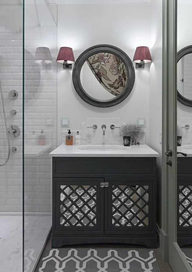 Photo: Modern bathroom style, Tips, Decoration Encyclopedia – photo on our website