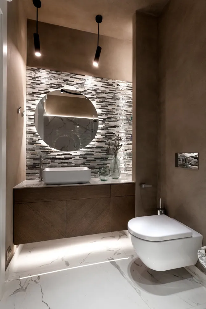 Фотографія: Ванна в стилі Сучасний, Гід, ідеї для ванної кімнати, дизайн санвузла – фото на нашому сайті