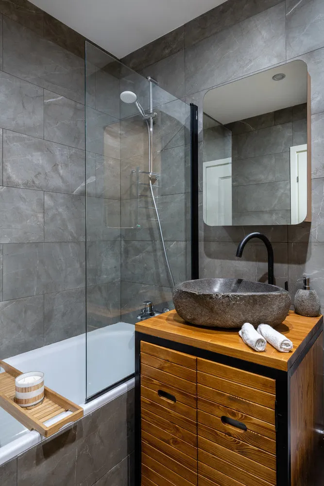 Фотографія: Ванна в стилі Сучасний, Гід, ідеї для ванної кімнати, дизайн санвузла – фото на нашому сайті