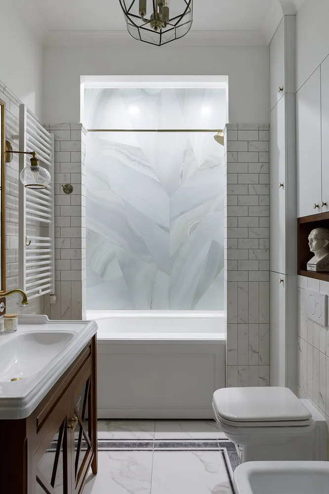 Фотографія: Ванна в стилі Класичний, Гід, ідеї для ванної кімнати, дизайн санвузла – фото на нашому сайті