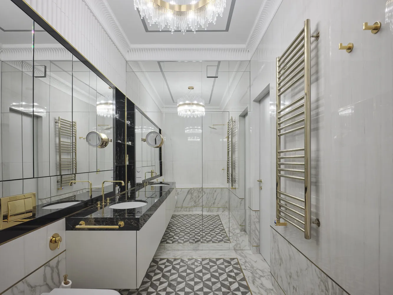 Фотографія: Ванна в стилі Класичний, Сучасний, Гід, ідеї для ванної кімнати, дизайн санвузла – фото на нашому сайті