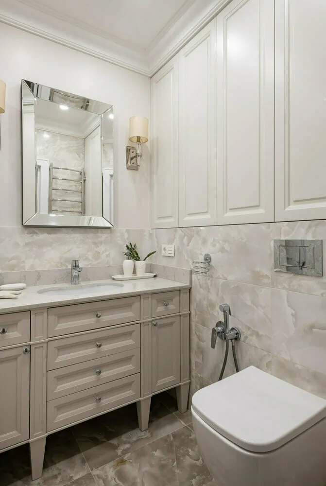 Foto: im Stil , Duschkabine, Wohnung, Zimmer-Interieur, Interior Design, Tipps, Lagern, Lagern in einer kleinen Duschkabine, Duschkabine-Interieur, Duschkabine, kleine Duschkabine, praktische Duschkabine, typische Duschkabine, typische Wohnung, kleine Duschkabine – Foto auf unserer Website