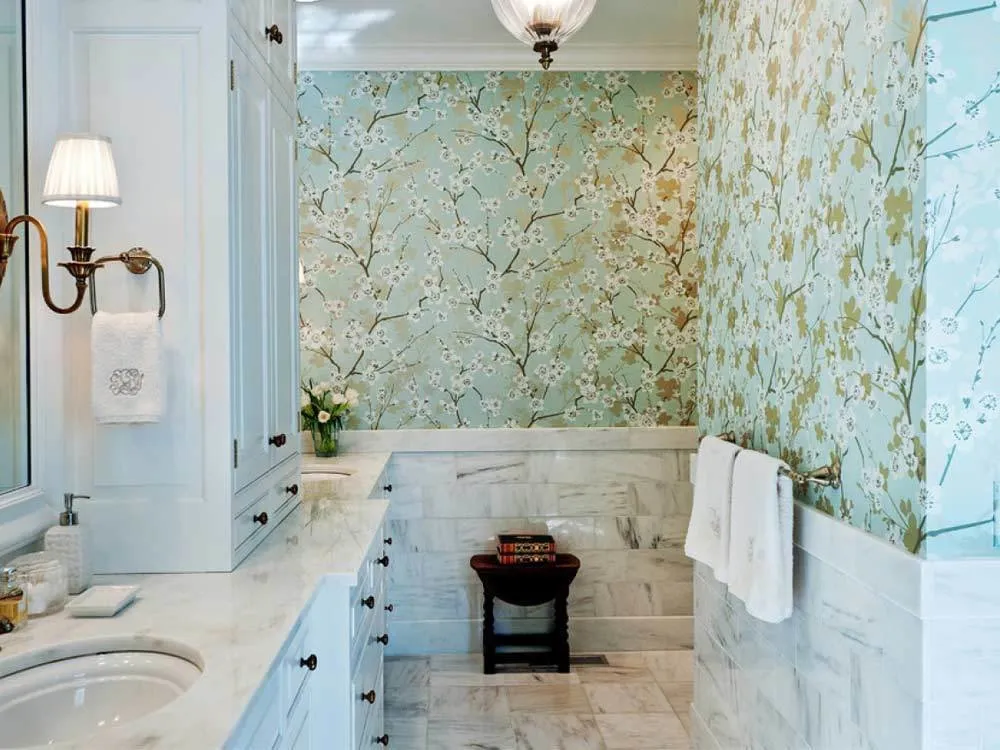 照片：经典风格浴室，技巧 – 我们网站上的照片