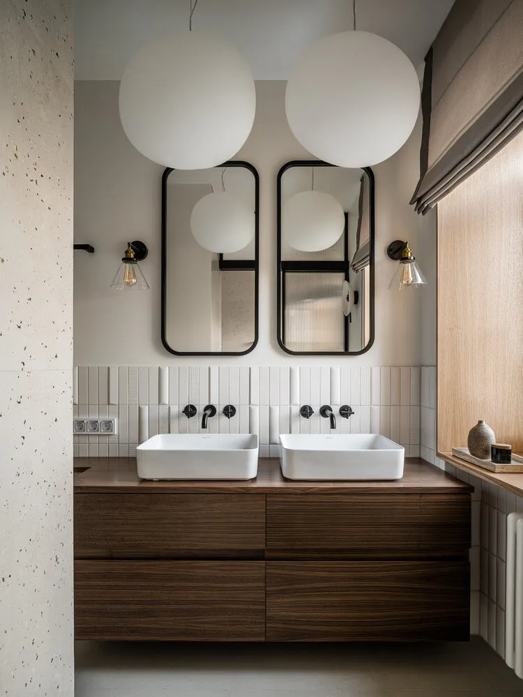 Foto: estilo, Baño, Remodelación, Ekaterina Lubimkina – foto en nuestro sitio web