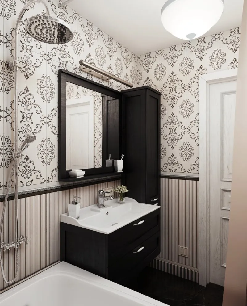 照片：经典风格浴室，技巧 – 我们网站上的照片