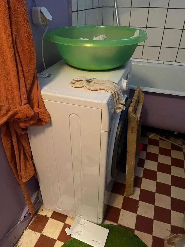 Foto: baño moderno, apartamento, remodelación, khrushchevka, estilo vintage, Nastassia Duleiko – foto en nuestro sitio web